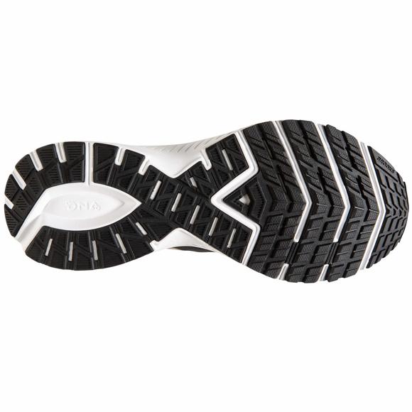 BROOKS MENS LAUNCH 7 RUNNING SHOE - EBONY/BLACK/GOLD - D - 8 - Picture 6 of 6